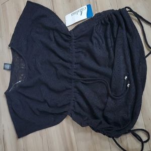 Black Catalina Swimsuit coverup-Closet Clear Out!